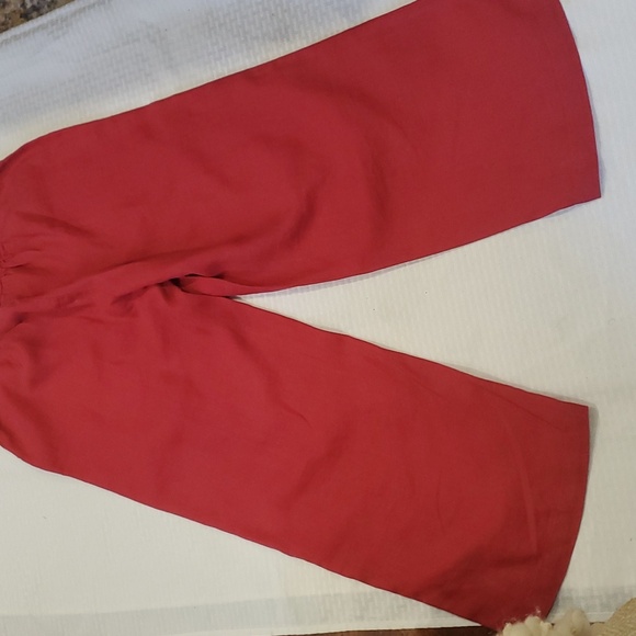 J Jill linen wide leg crop pants size s - Picture 7 of 11
